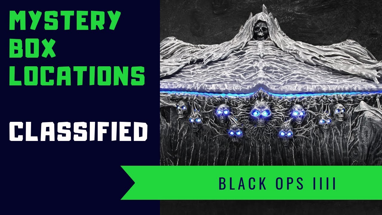 Black Ops 4 Classified Mystery Box Locations