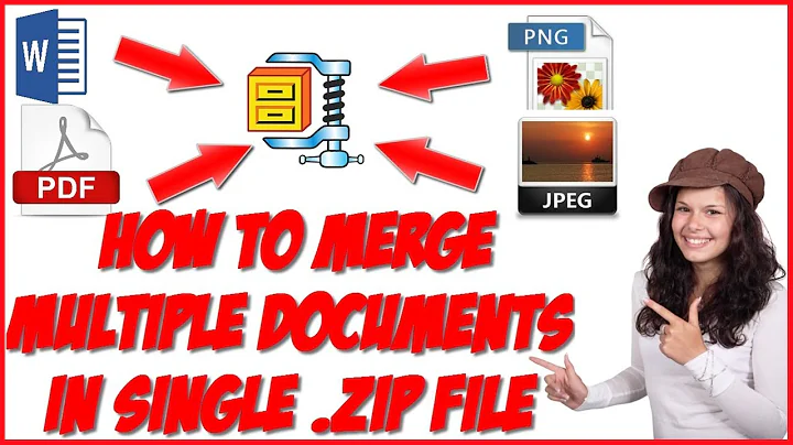 How To Merge Multiple Documents, In One Single .Zip File