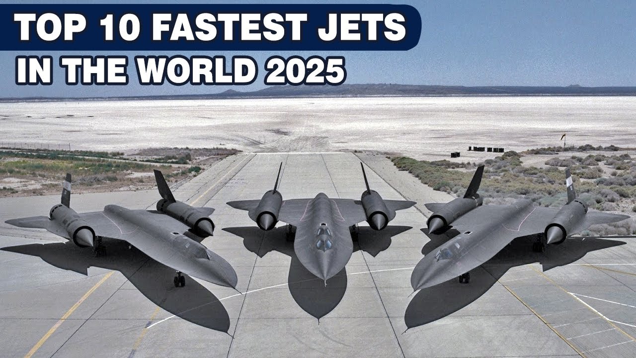 飛鸞 Mile 2025 Top 10 Fastest Jets in The World 2025 - YouTube