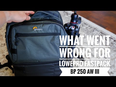 Lowepro Fastpack BP 250 AW III Review