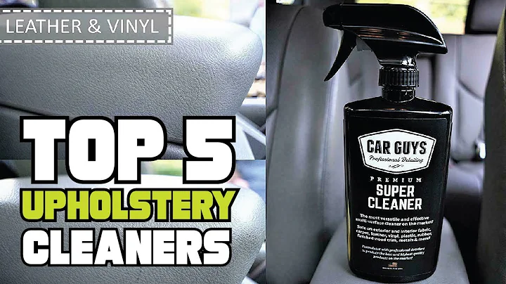 Best Upholstery Cleaner Reviews 2026 | Best Budget Upholstery Cleaners (Buying Guide)