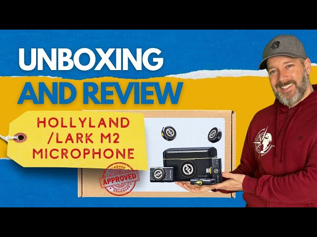 Hollyland Lark M2 Wireless Mic 🔥 1000ft Range, 30H Battery