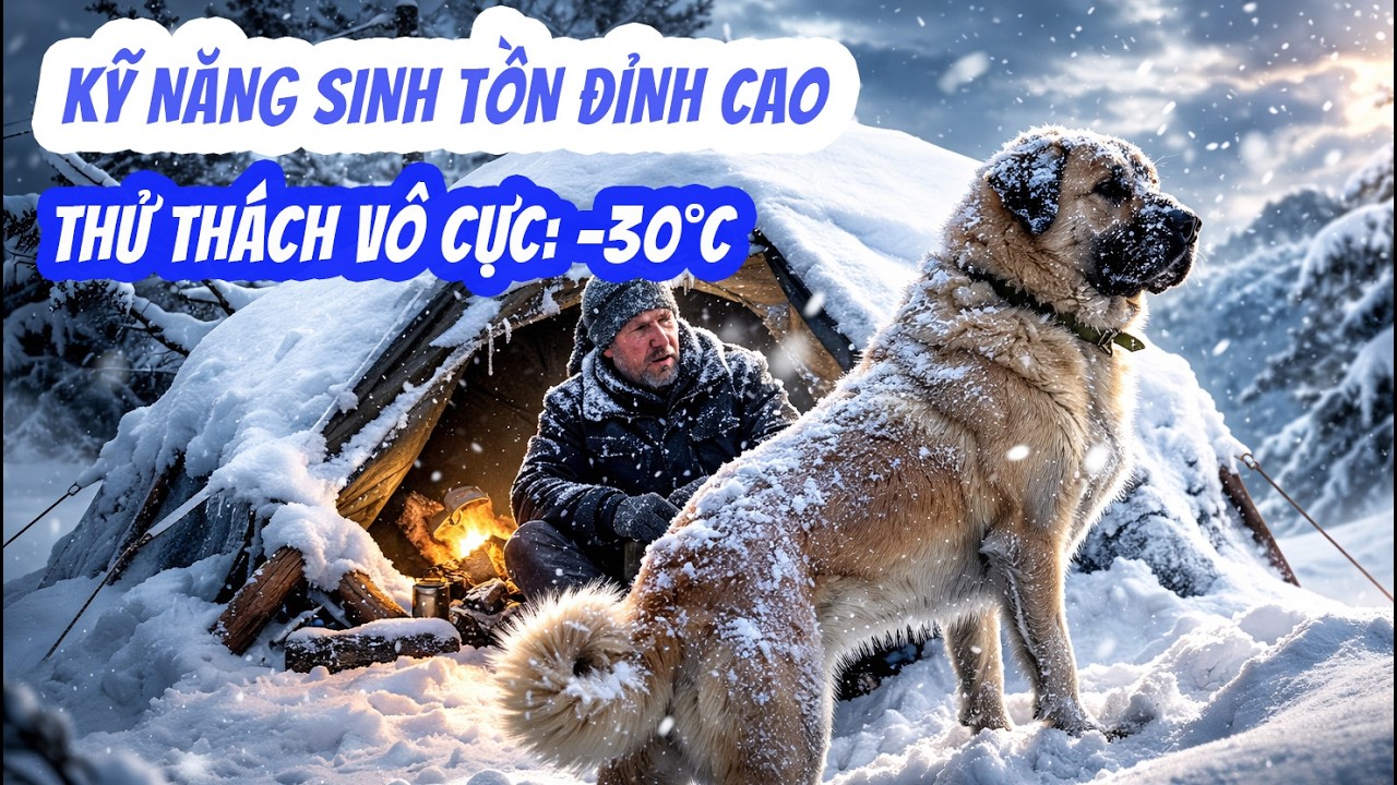 Thử thách 72 Giờ: Đơn độc giữa rừng tuyết trắng -30 độ và cái kết bất ngờ.