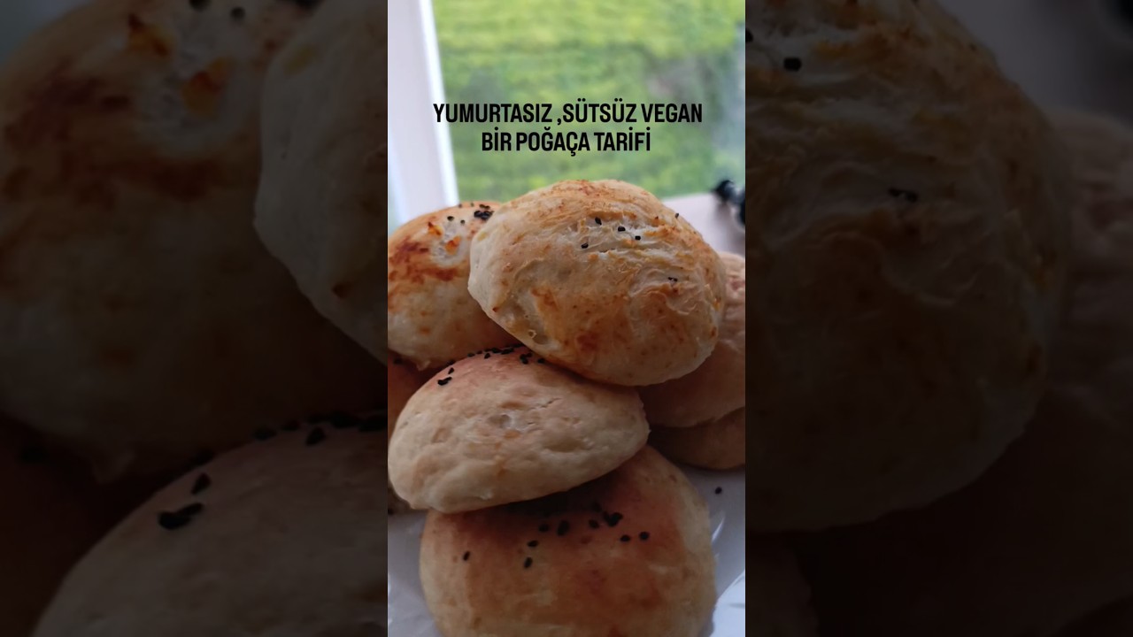VEGAN POĞAÇA,ÇOK PRATİK,POFUDUK #yemektarifleri  #pratiktarifler #vegan #tarif #veganpoğaça