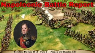 Napoleonic Battle Report Borodino Fleches 1812 Lasalle V2 part 3
