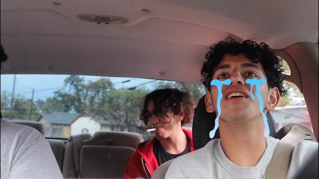 Smoking A CIGARET in my Best friends car