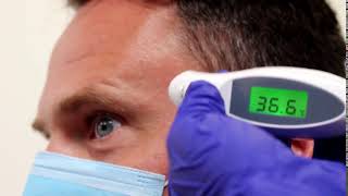 FT-100B Contactless Temporal Thermometer Video