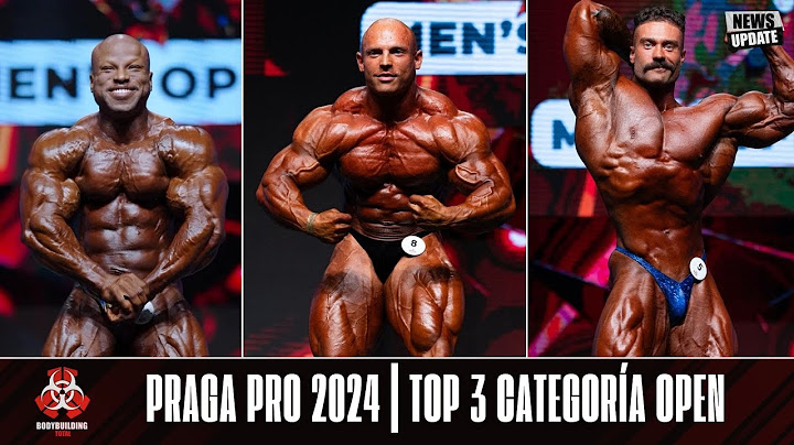 PRAGA PRO 2024 | TOP 3 CATEGORÍA OPEN | CBUM | MARTÍN | SHAUN ⭕️🔥