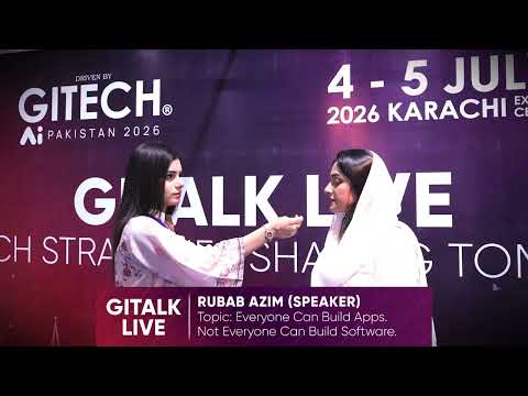 GITECH GiTalk Live presents: Everyone Can Build Apps. Not Everyone Can Build Software. (Part 2) 🎙️