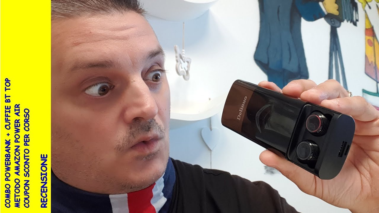 Recensione Powerbank + Cuffie BT che COMBO - YouTube