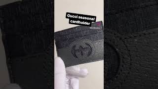 Gucci seasonal card holder