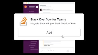 Stack Overflow for Teams   Slack integration