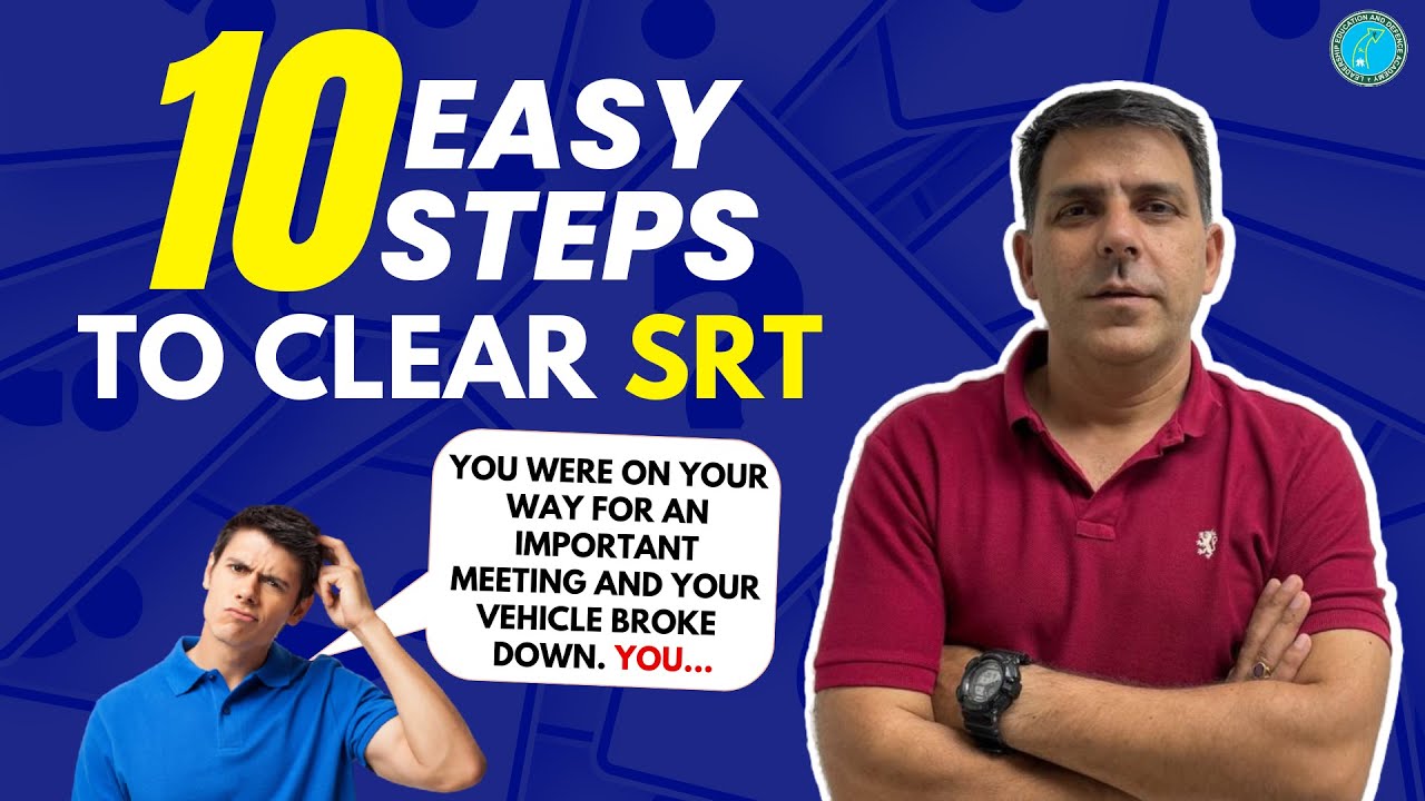 Srt Test 10 Easy Steps to Clear SRT (Situation Reaction Test)- SSB for NDA, CDS ...