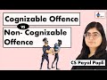 Cognizable and noncognizable offence       criminal procedure code