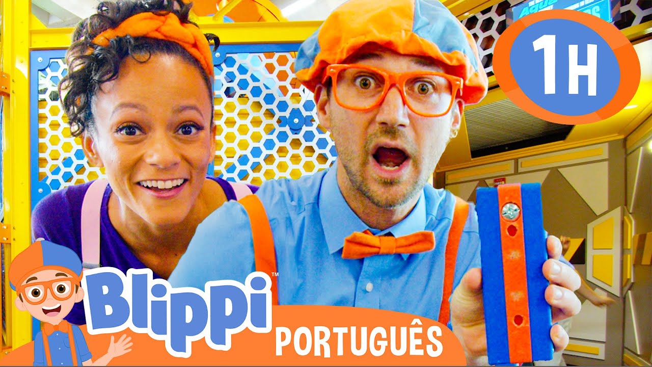 Blippi e Meekah Brincam no Museu! | MARATONA DO BLIPPI! | Vídeos Educativos em Português