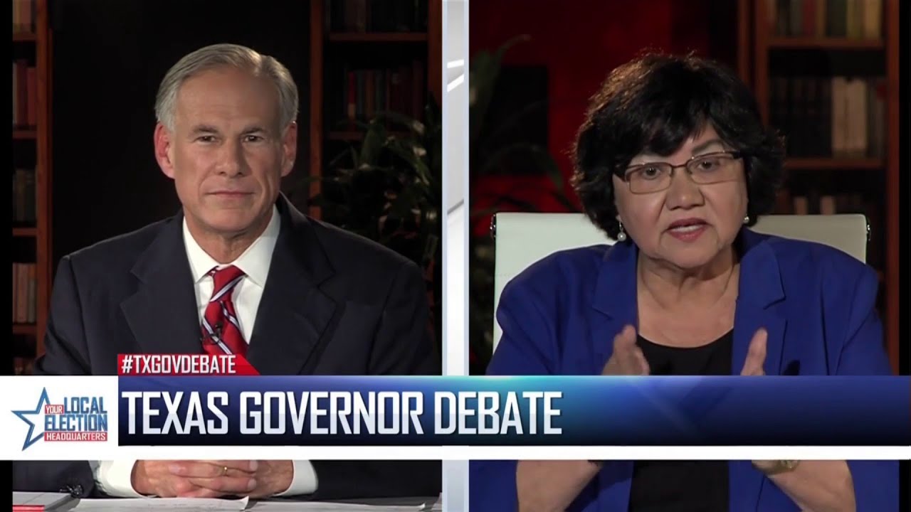 WATCH: 2018 Gubernatorial debate between Gov. Greg Abbott, Lupe Valdez