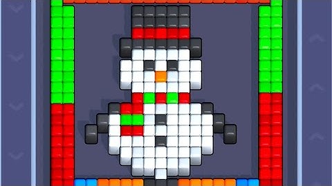 Pixel flow level 10 Walkthrough Solution 