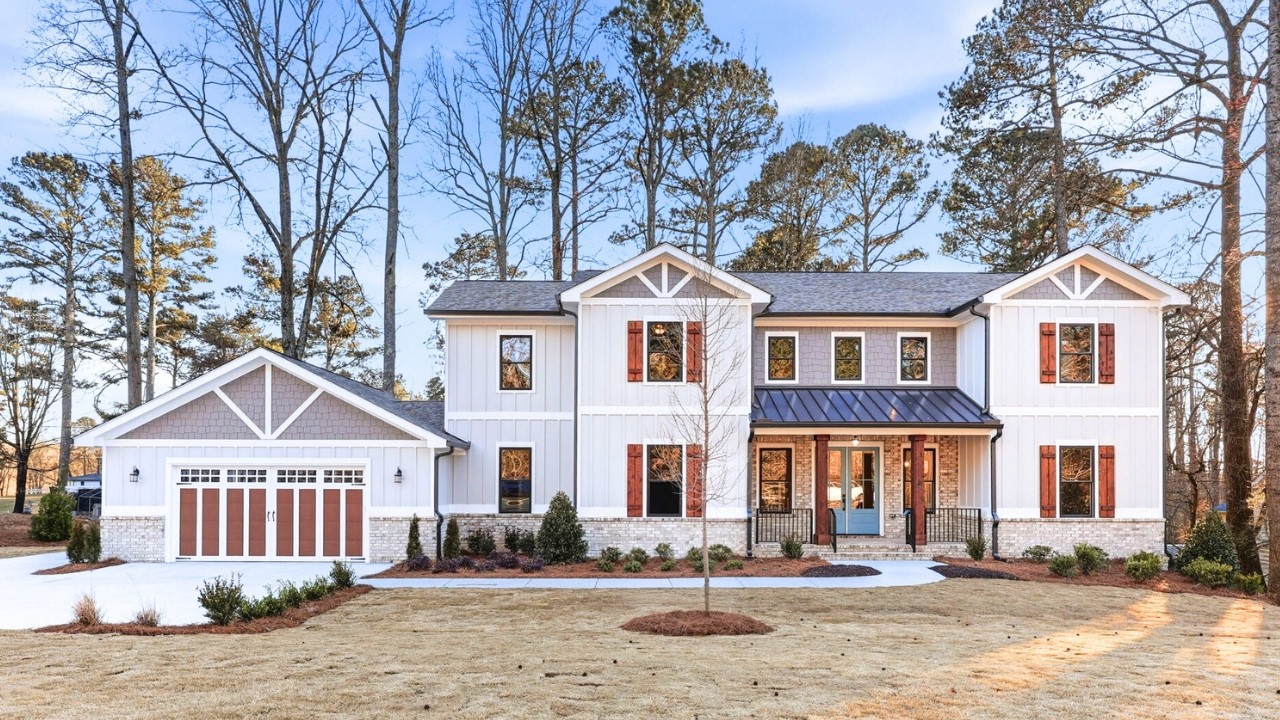 Charming New Construction Home With A Hidden Pantry,  Basement, & An Expansive Deck