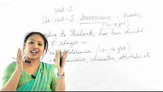 Class XII Home Science Unit I Sub- unit I Adolescence (Part I) screenshot 4