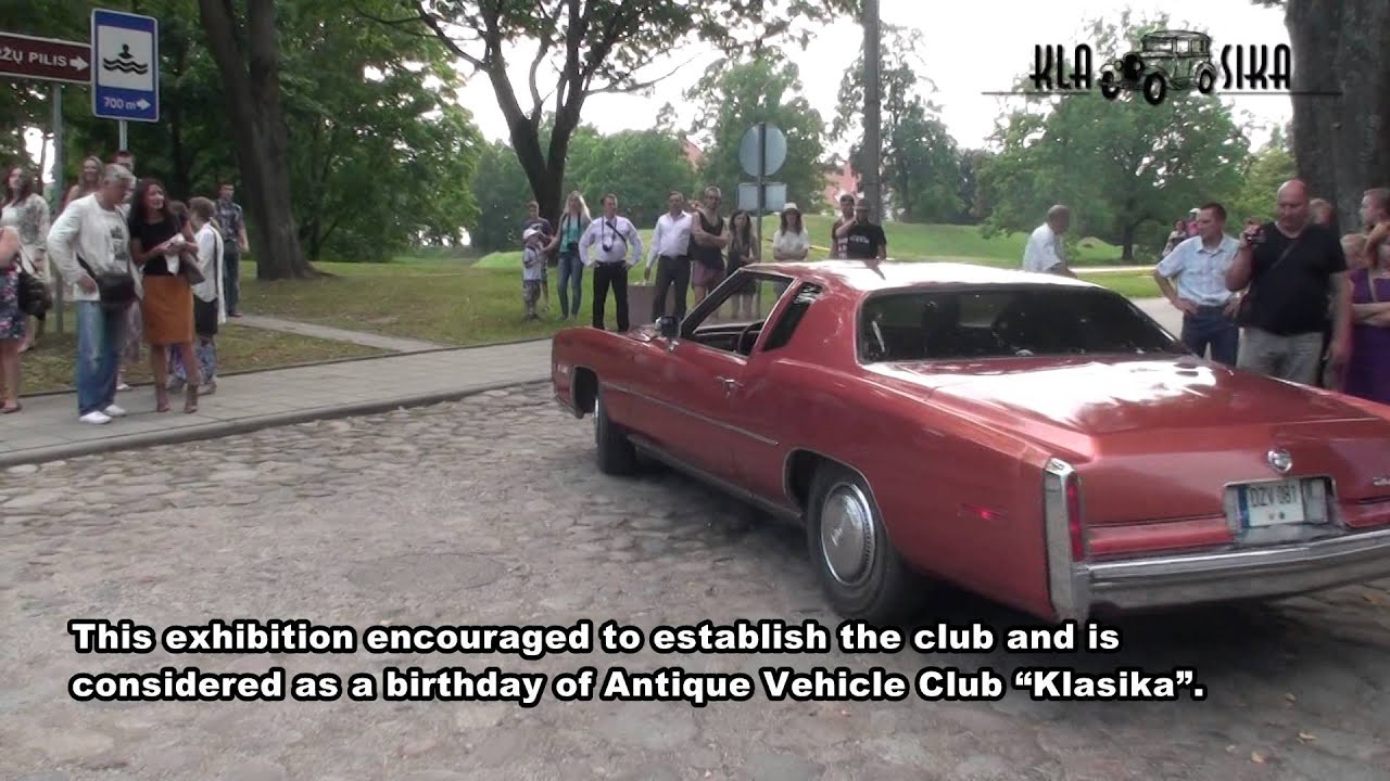 Antique Vehicle Club Klasika Antique Car Show Timeless Classics 2014 In Lithuania Youtube