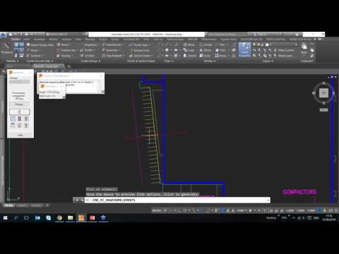 Design parking rows based on CAD objects