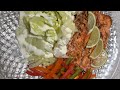 YON SAUMON NAN 10 MINIT AK SALADE