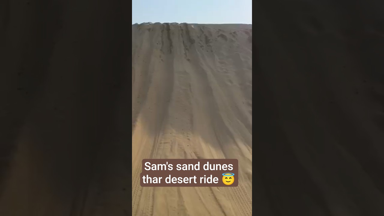 Sam's sand dunes thar desert ride 😇