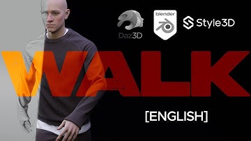 WALK - Animation Workflow (***English audio generated with AI)