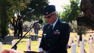 Veterans Day 2010 Ceremony at Fairmount Cemetery