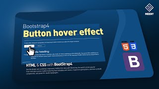 Famous Button hover effect - Bootstrap4 Wealth