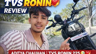 Tvs Ronin Review Aditya Chauhan Tvs Ronin 225