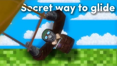 Secret way to Glide On Ground…