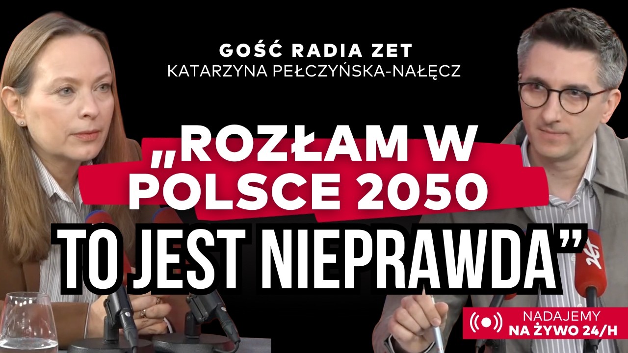 „Słowa się nie dotrzymało!”. Pełczyńska-Nałęcz o wicepremierze i rozłamie w Polsce 2050