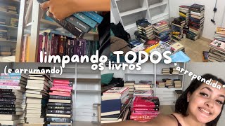 Limpando & Organizando As Estantes De Livros De 200 Livros Eu Acho