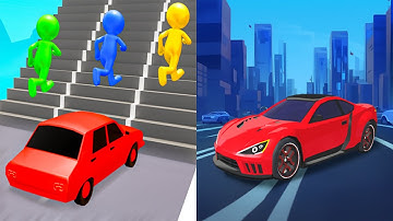 Shape shifting VS Race Master 3D  - All Level Gameplay Android iOS Ep56