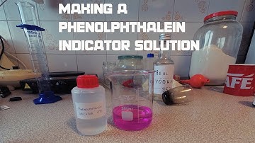 How to make 1% Phenolphthalein Indicator