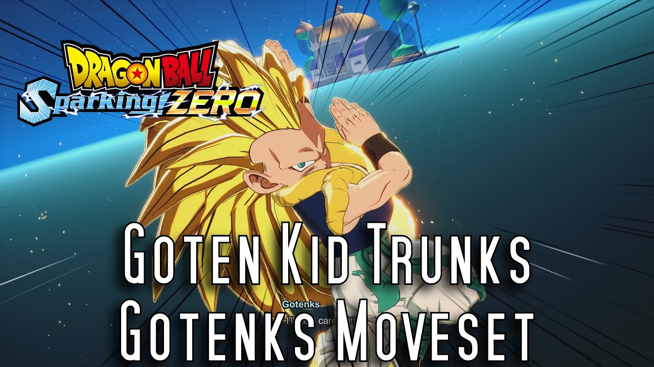 Dragon Ball Sparking ZERO Goten, Kid Trunks и Gotenks Moveset