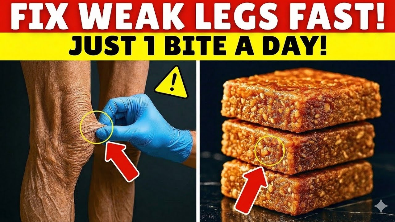 Top 5 Best Foods to Rebuild Muscle After 60 | Regain Strength & Prevent Leg Weakness Naturally