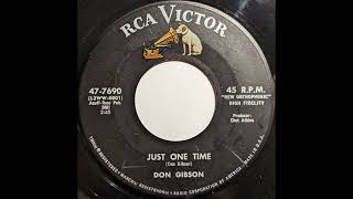 Download Lagu Don Gibson - Just One Time 1960 MP3