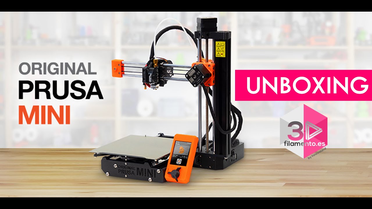 Nueva Prusa Mini by Josef PrÅ¯Å¡a | UNBOXING ESPAÃOL - YouTube
