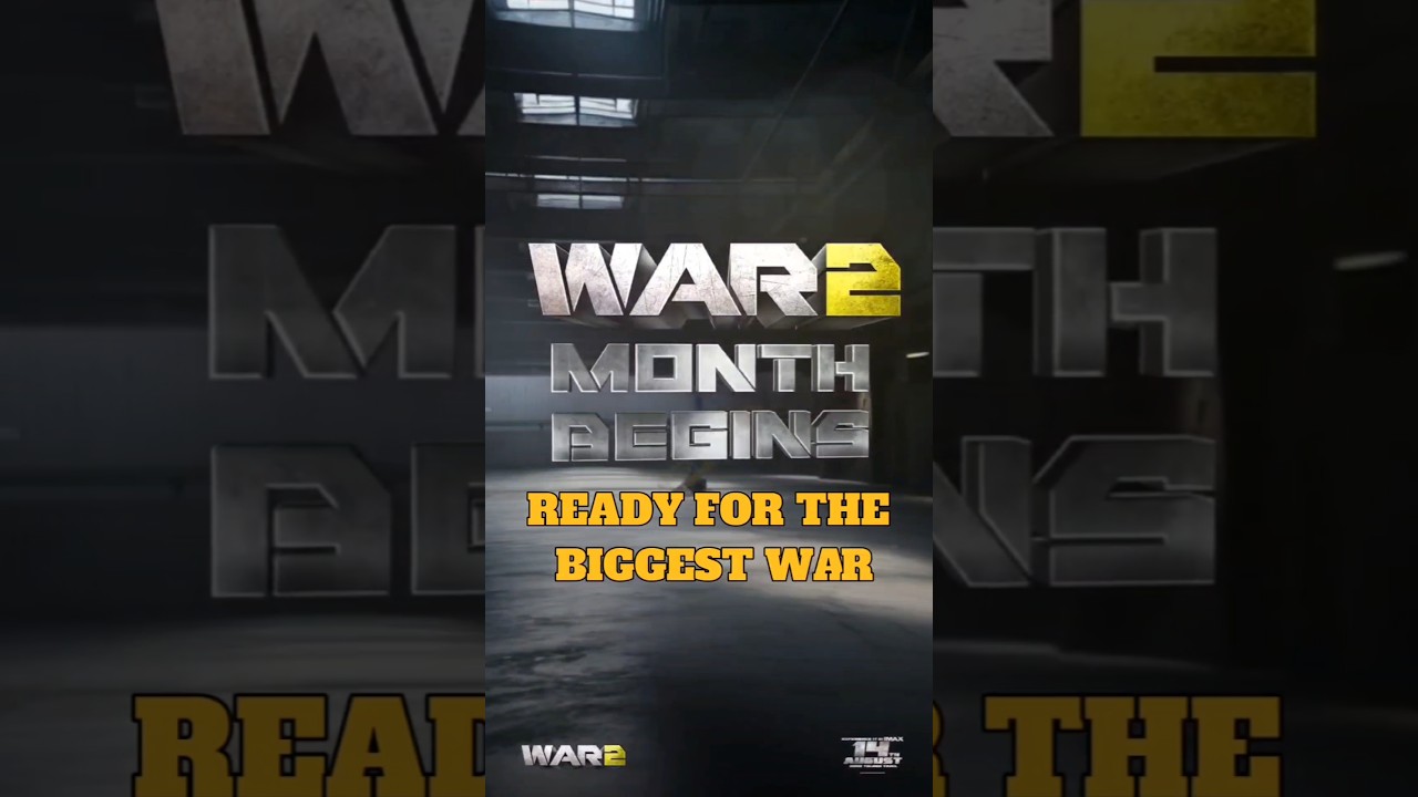 WAR 2 Month Begins l War 2 l YRF Spy Universe l YRF l 