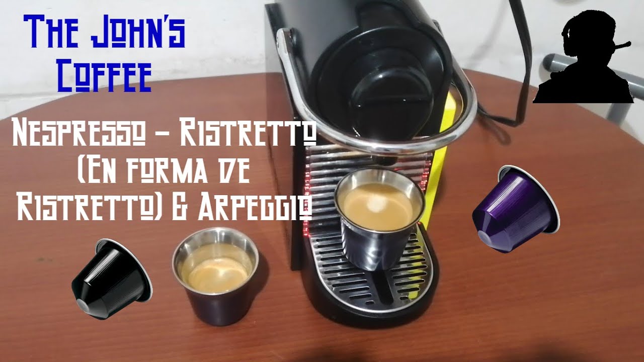 Nespresso - Ristretto (forma de Ristretto) \u0026 Arpeggio - YouTube