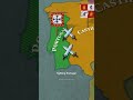 Spain Almost Erased Portugal… But Failed 🇪🇸 #history #portugal #spain #viral #shorts #geography #fyp