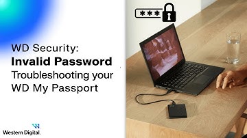 "Invalid Password" Message or Password Forgotten on WD My Passport | Western Digital Support