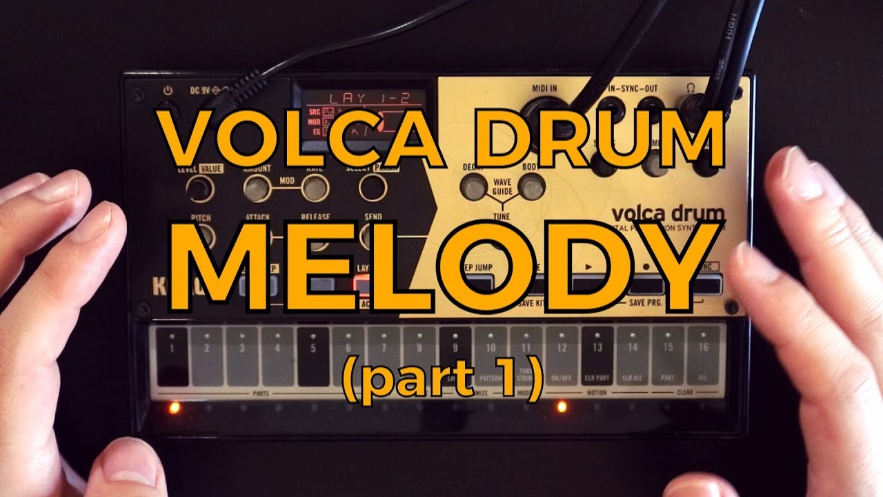 Using the Volca Drum Melodically Sound Design YouTube