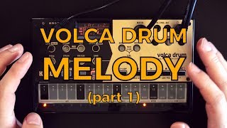 Using the Korg Volca Drum Melodically: Sound Design