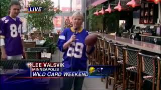 Reporter hit during live shot (2013-01-07)