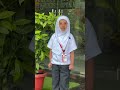 Class Ist Blue students confidently shared good food habits