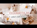 CLEAN AND DECORATE WITH ME | SMALL BATHROOM MAKEOVER, MASTER BEDROOM &amp; KIDS ROOM MAKEOVER ON BUDGET