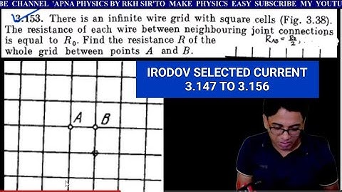 12TH RANK BOOST IRODOV CURRENT 3.147, 3.149, 3.153, 3.155 BY RKH SIR